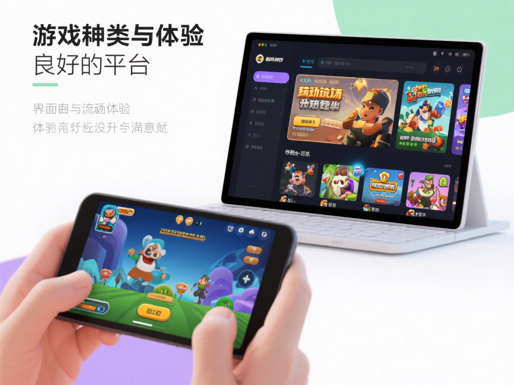 游戏种类与体验：一个好的平台应当提供多样化的游戏选