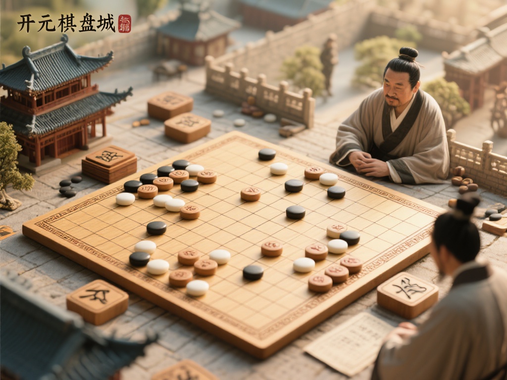 棋盘不仅仅是一种游戏工具，更是一种文化的传承。在“
