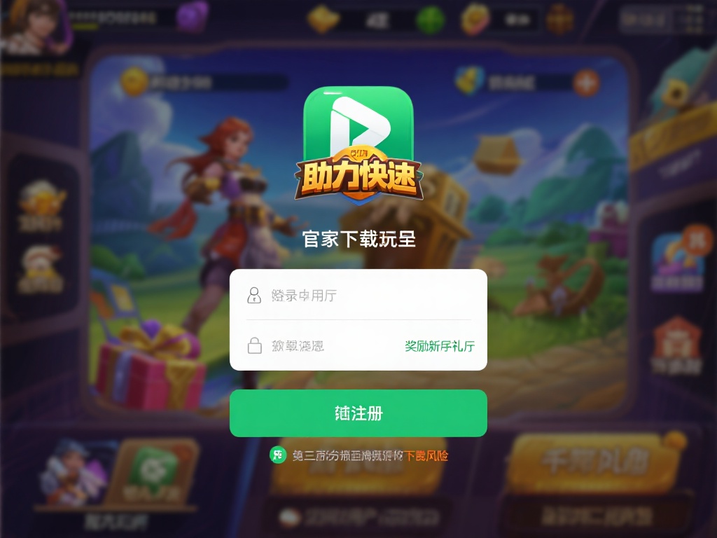 下载完成后，玩家需要进行简单的注册，填写基本信息即